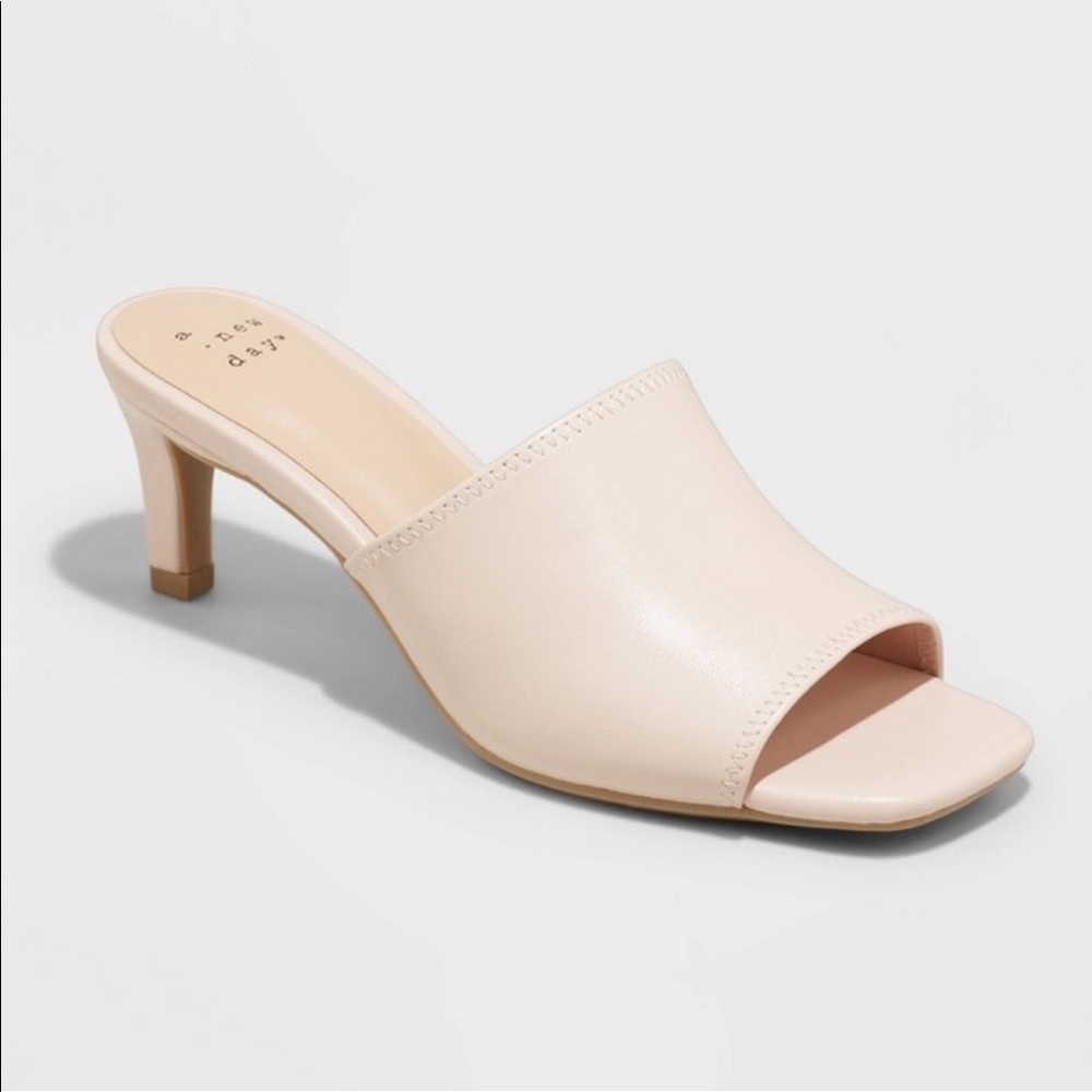 NWT a •new day Simone Heels | Nude Heels | Size 8